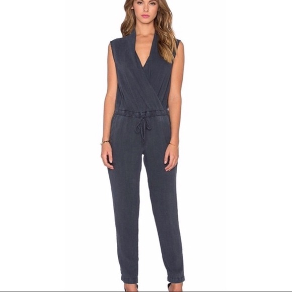 Anthropologie Pants - Cloth and Stone Chambray Jumpsuit
